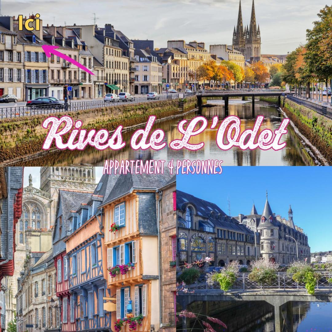 Appartamento Les Rives De L'Odet, Vue Riviere Quimper Esterno foto